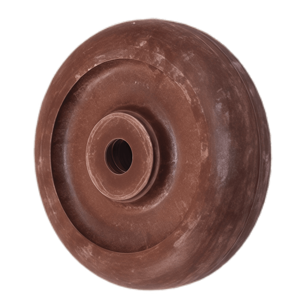 320°C Phenolic Castor Wheel (Hi-Temp) — 3" Side Brake