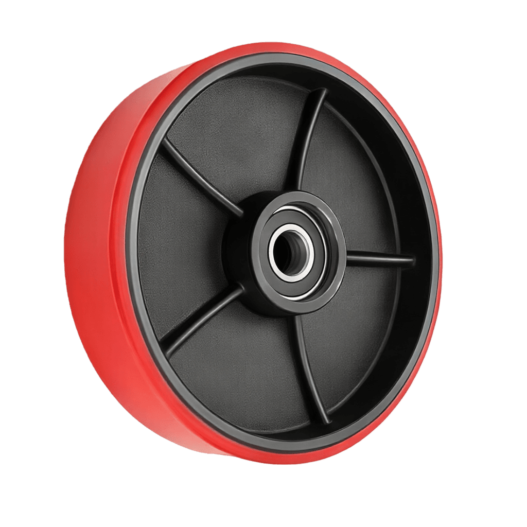 Pallet Truck PU Steering Wheel — 180mm