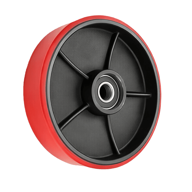 Pallet Truck PU Steering Wheel — 180mm