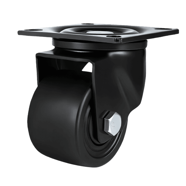 Heavy Duty Low-Gravity PP Castor — 40mm Swivel